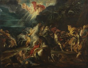 聖パウロの改宗c.1611 作： Peter Paul Rubens